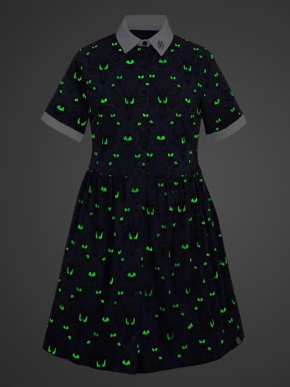 The Haunted Mansion Glow in the Dark Wallpaper Dress for Women - Size Medium - Picture 3 of 8